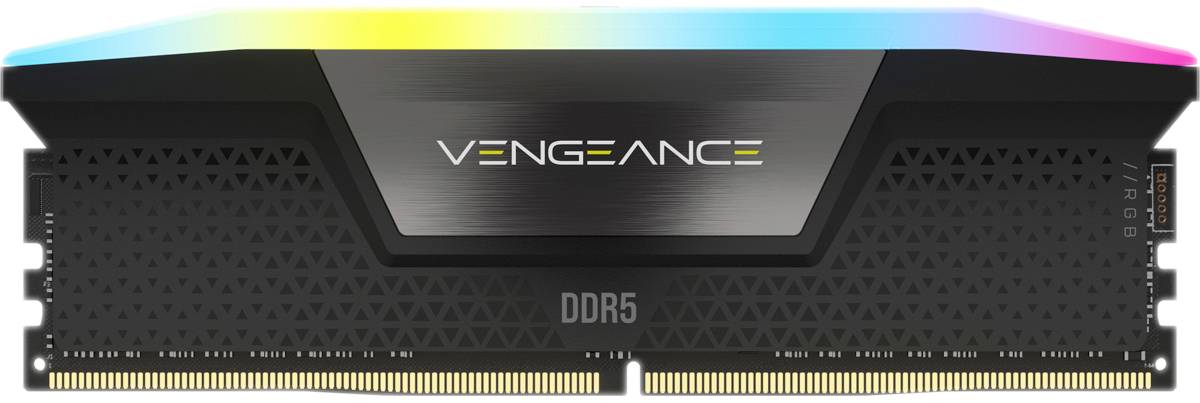DDR5 96GB PC 5200 CL38 CORSAIR KIT (2x48GB) VENGEANCE RGB b retail - CMH96GX5M2B5200C38