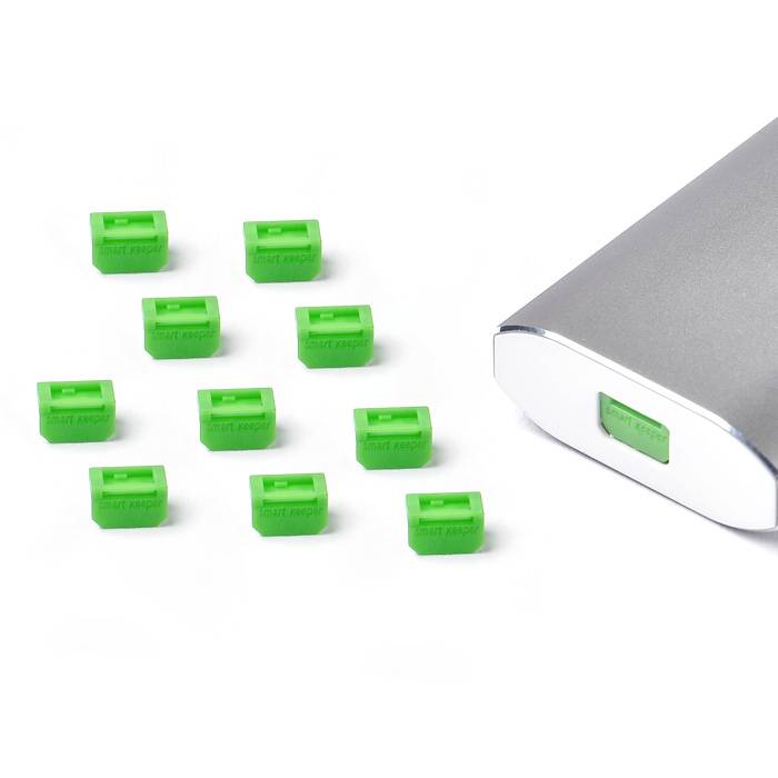 SmartKeeper Mini Mini-DisplayPort Blocker grün 10 Stk. SmartKeeper Mini Mini-DisplayPort Blocker grün 10 Stk.