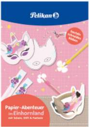 Pelikan Verbastelbuch VBB, Einhornland FSC Zeichnen,Malen,Basteln
