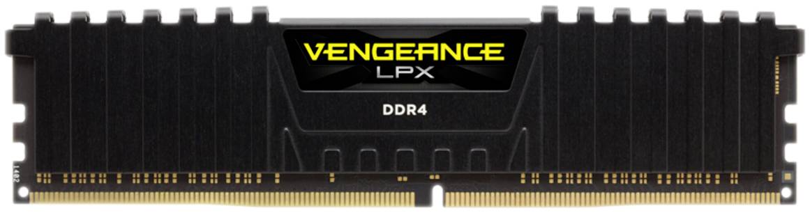 DDR4 16GB PC 3200 CL16 CORSAIR VENGEANCE LPX black retail - CMK16GX4M1E3200C16