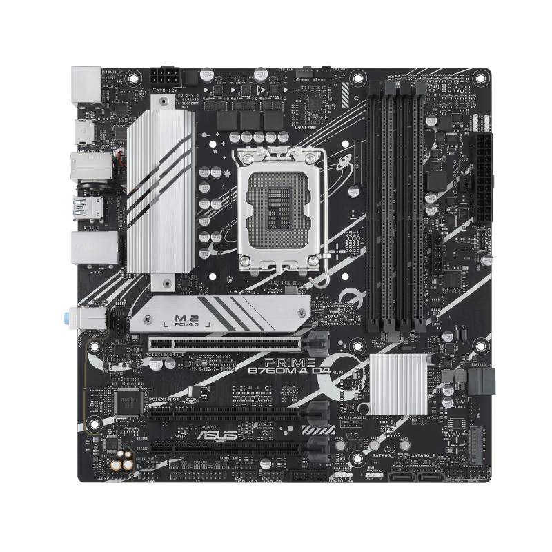 MB ASUS PRIME B760M-A D4-CSM (Intel,1700,DDR4,mATX) - 90MB1D00-M1EAYC