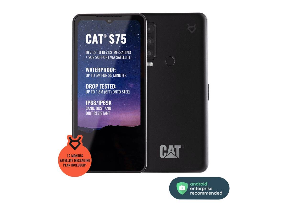 CAT S75 128GB DS Black 6.6 5G Android, Caterpillar  (BILD1)