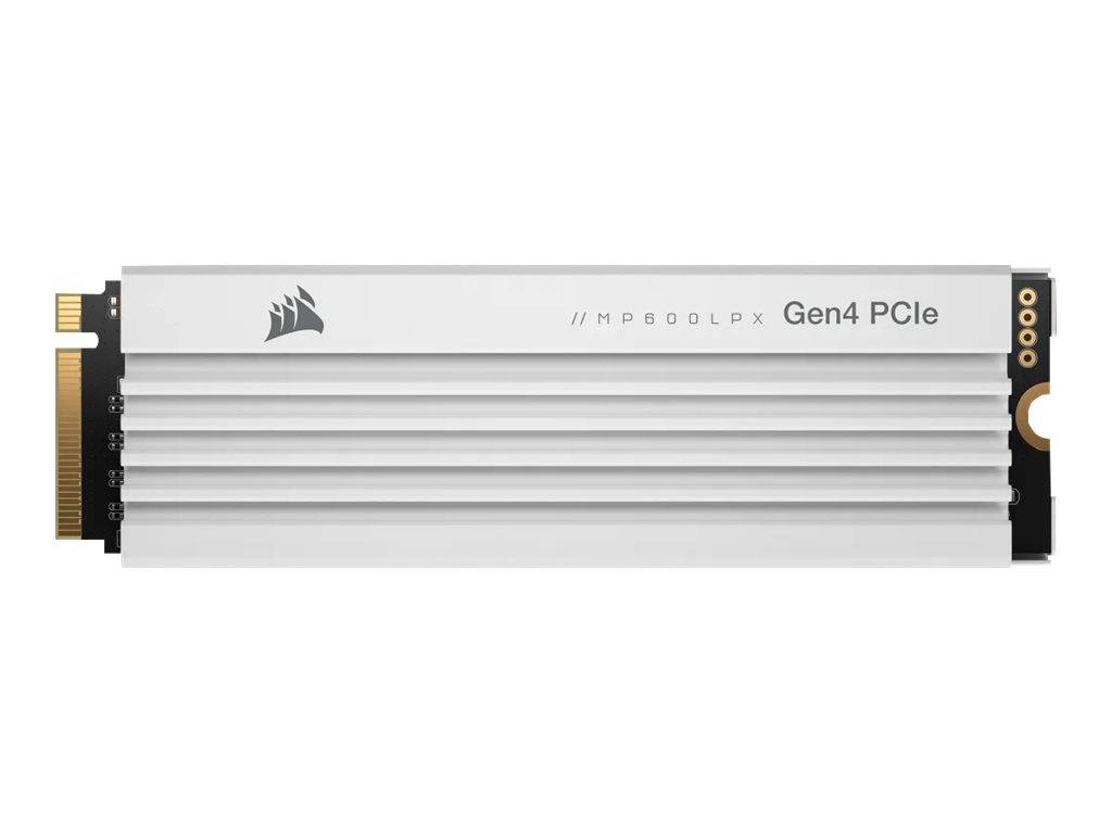 SSD 1TB CORSAIR M.2 PCI-E NVMe Gen4 MP600 PRO LPX whi retail - CSSD-F1000GBMP600PLPW