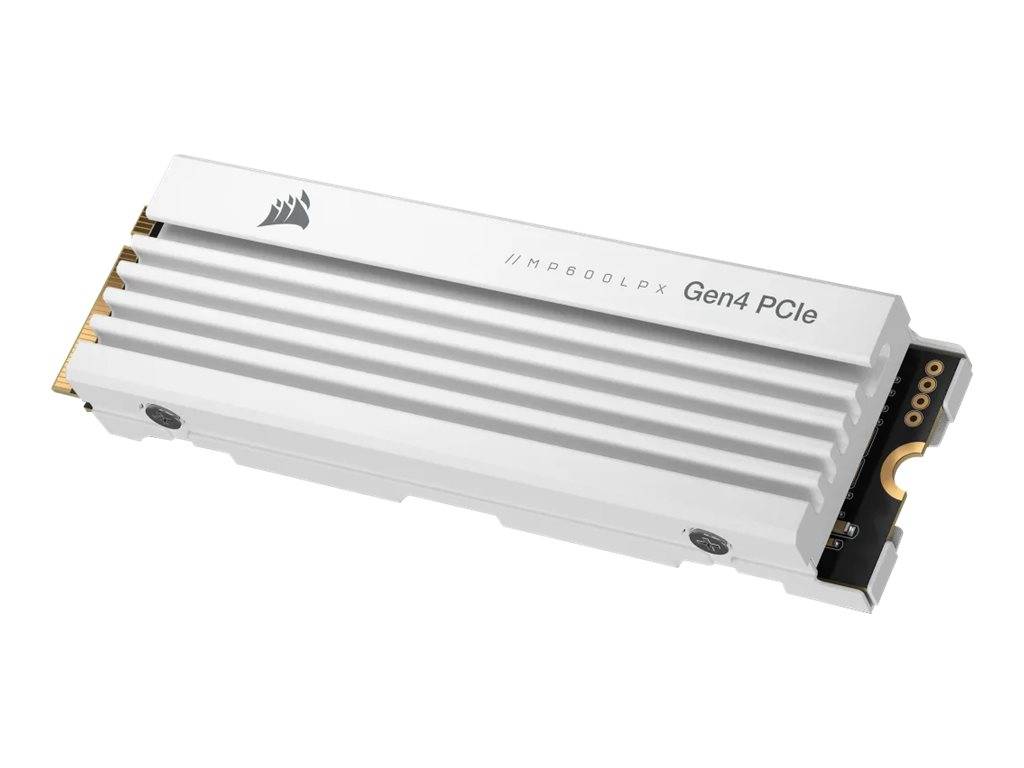 SSD 4TB CORSAIR M.2 PCI-E NVMe Gen4 MP600 PRO LPX whi retail - CSSD-F4000GBMP600PLPW