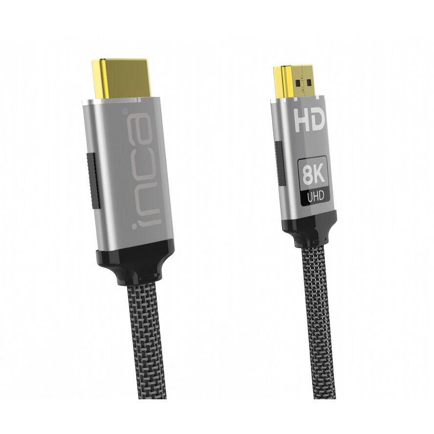INCA HDMI-Kabel IHM-03T 2.1 High-Speed Anschlusskabel 3m retail - IHM-03T