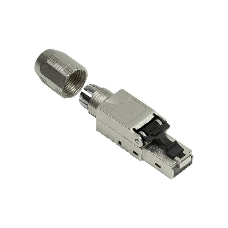 Logilink Feldkonfektionierbarer Stecker Cat.6A gesch. MPTL Patchkabel RJ45
