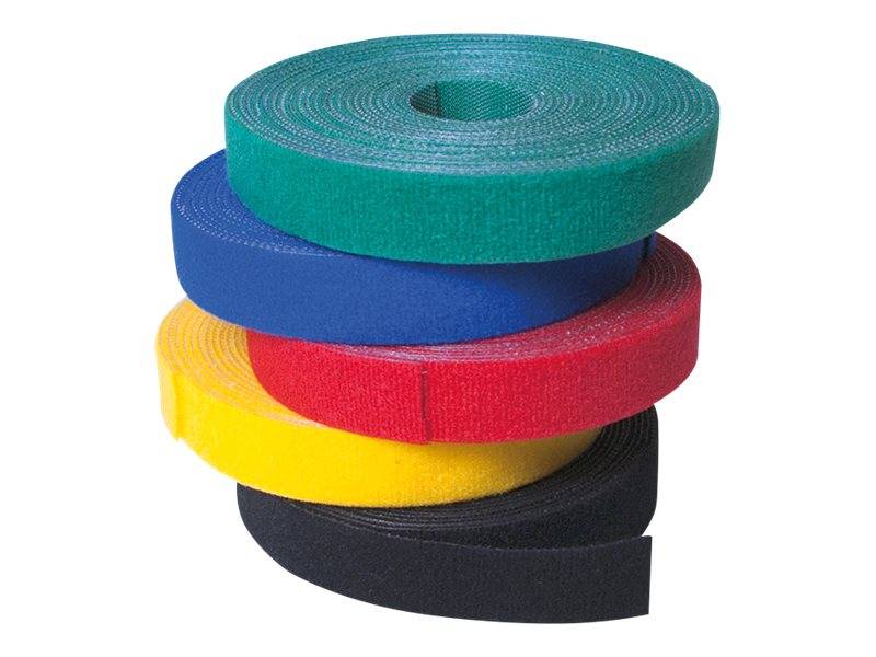 Logilink Klettband, schwarz, Breite: 16 mm, auf Rolle, 4 m Logilink Klettband, schwarz, Breite: 16 mm, auf Rolle, 4 m