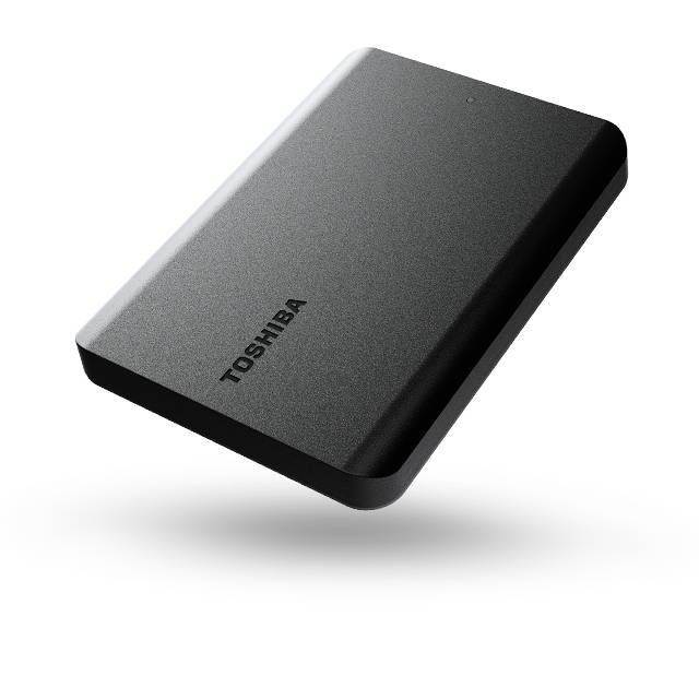 Toshiba 6.3cm 1TB USB3.2 Canvio Basics black NEW extern  (BILD1)