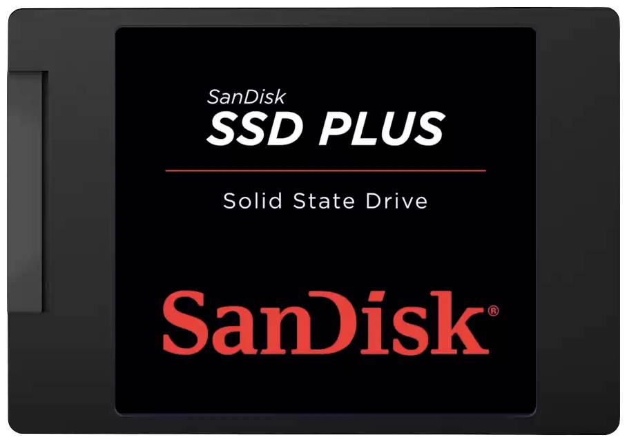SSD 1TB SanDisk 2,5 (6.4cm) SATAIII 6GB/s PLUS RETAIL retail - SDSSDA-1T00-G27