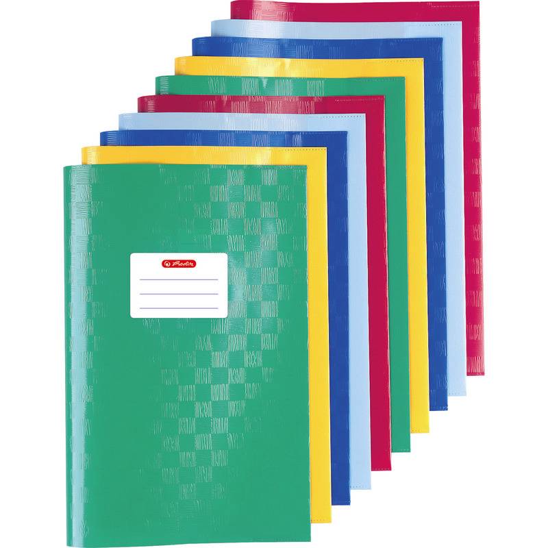 Herlitz Hefthülle A4 10er Pack farblich sortiert - 5204003