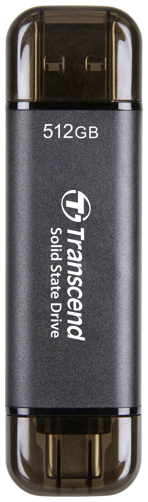SSD 512GB Transcend ESD310C Portable, USB 10Gbps, Type-C/A