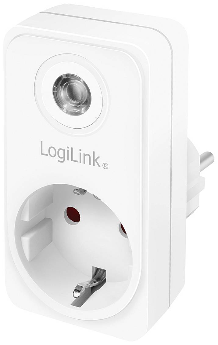 Logilink Steckdosenadapter mit Dämmerungssensor, 1xCEE 7/3 Logilink Steckdosenadapter mit Dämmerungssensor, 1xCEE 7/3