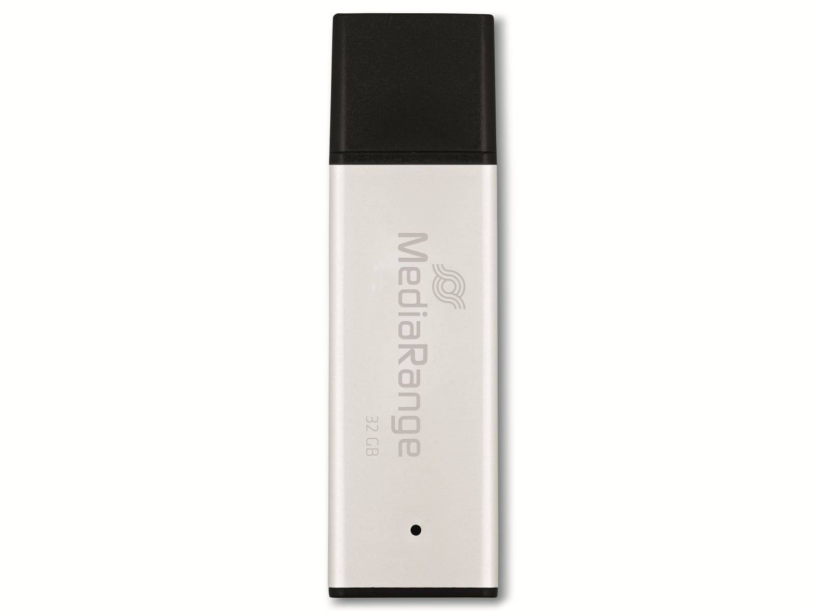 MediaRange USB-Stick USB 3.0 high performance 32GB alu