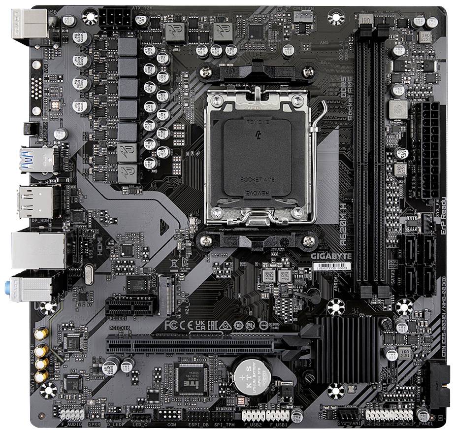 4719331855512 - A620M H Mainboard Sockel (PC) AMD AM5 Formfaktor (Details) Micro-ATX Mainboard-Chipsatz AMD® A620
