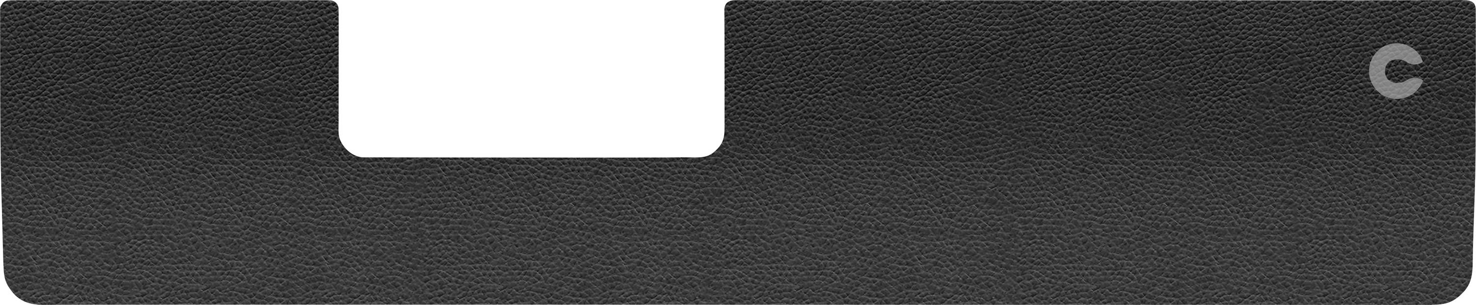 0743870052112 - Contour Design - Tastatur- Maus-Handgelenkauflage - schmal - Schwarz - für RollerMouse Pro  SliderMouse Pro