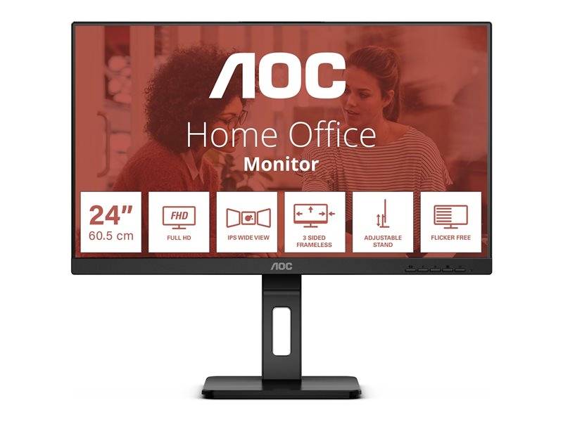 AOC 60,5cm (23,8) 24E3QAF   16:09 HDMI+DP IPS Lift black retail
