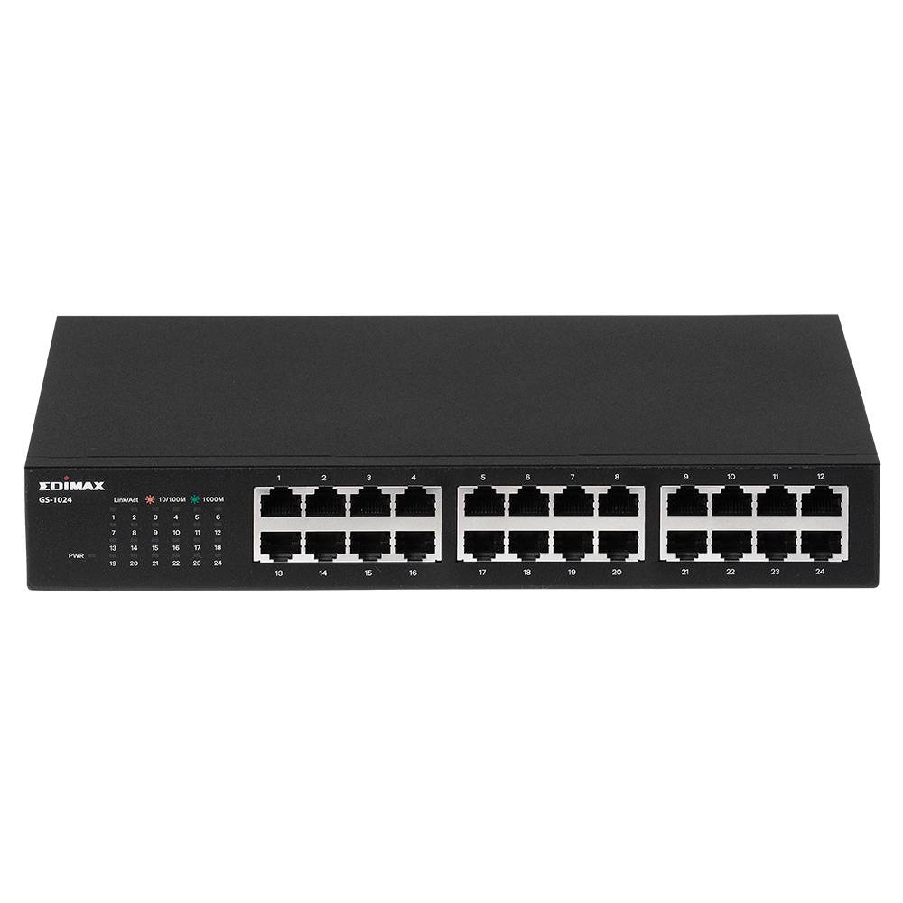 EDIMAX Switch GS-1024 Gigabit Ethernet 24 Ports Rackmount - GS-1024