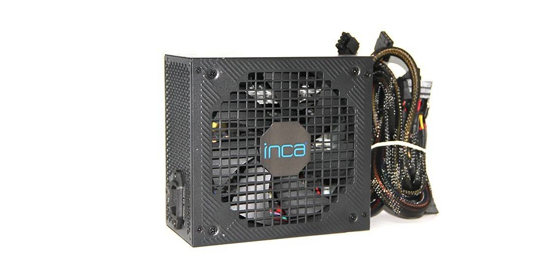 INCA Netzteil 750W 80+Gold 1x120mm Lüfter/ATX 12V 2.4 sw