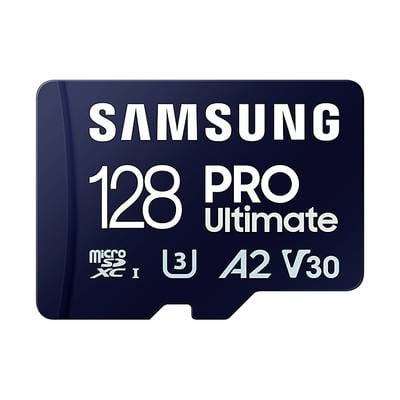 SD MicroSD Card 128GB Samsung SDXC PRO Ulti.(Class10) Read retail