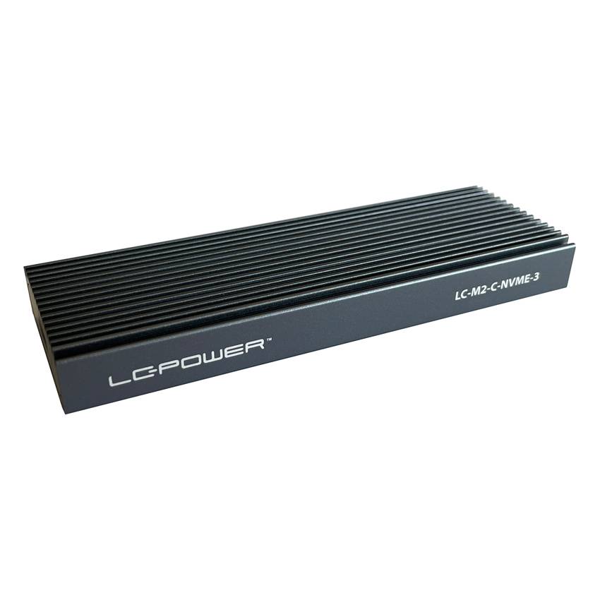 LC-Power SSD-Gehäuse für NVMe-M.2-SSD LC-M2-C-NVME-3 LC-Power SSD-Gehäuse für NVMe-M.2-SSD LC-M2-C-NVME-3