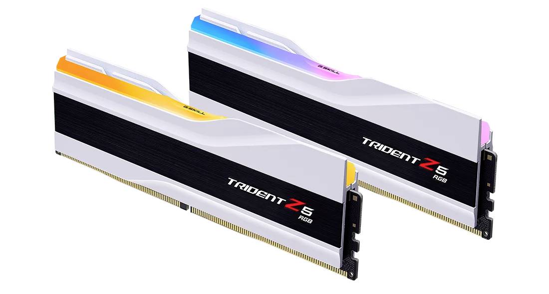 4713294234056 - GSKILL DIMM 32 GB DDR5-6000 (2x 16 GB) Dual-Kit (weiß F5-6000J3238F16GX2-TZ5RW Trident Z5 RGB INTEL XMP) (F5-6000J3238F16GX2-TZ5RW) 4713294234056 - GSKILL DIMM 32 GB DDR5-6000 (2x 16 GB) Dual-Kit (weiß F5-6000J3238F16GX2-TZ5RW Trident Z5 RGB INTEL XMP) (F5-6000J3238F16GX2-TZ5RW)