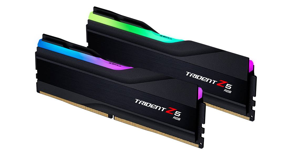 DDR5 64GB PC 6800 CL34 G.Skill KIT (2x32GB) 48-TZ5RK RGB - F5-6800J3445G32GX2-TZ5RK
