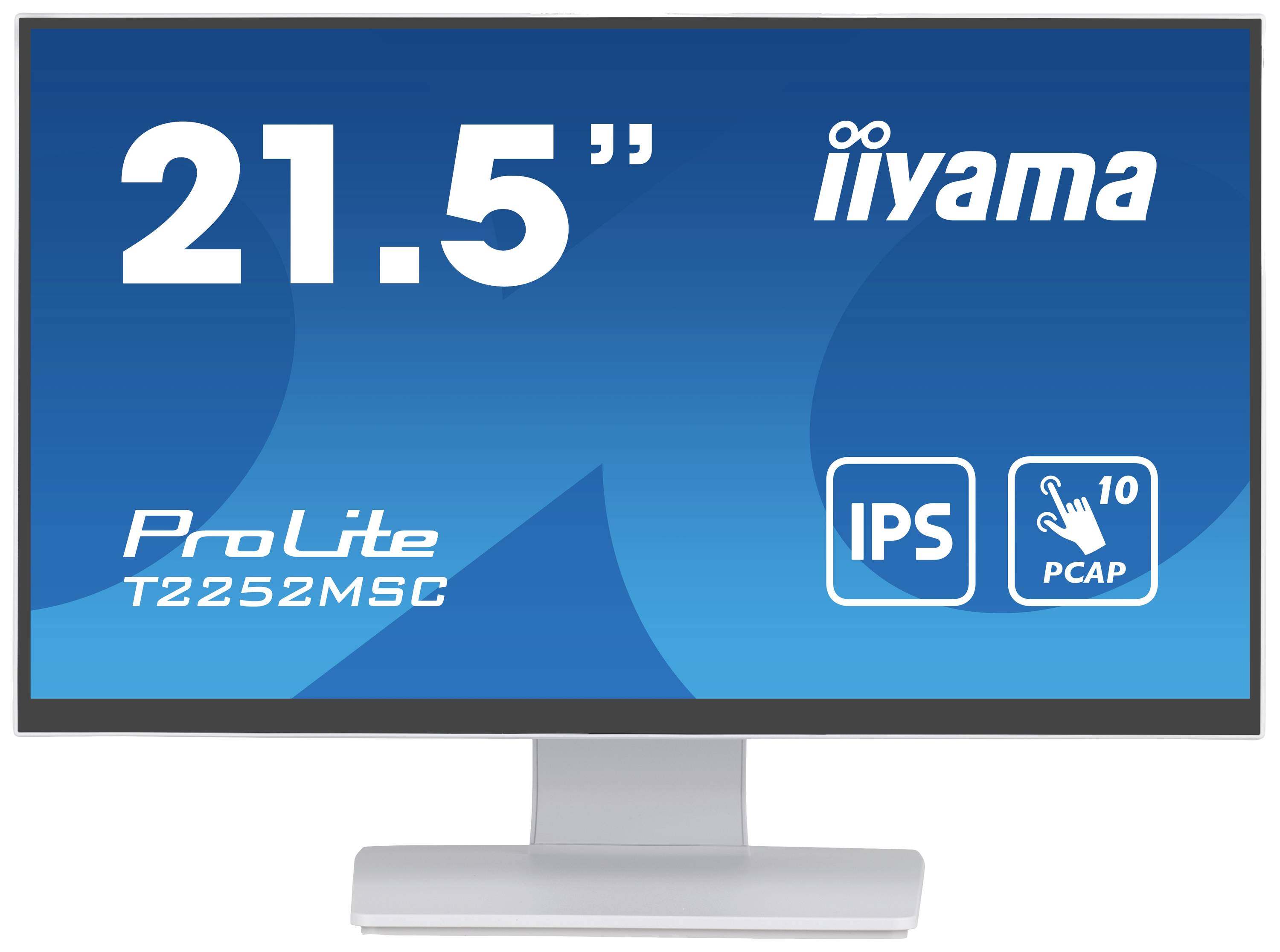 IIYAMA 54.5cm (21,5) T2252MSC-W2 16:9 M-Touch HDMI+2USB IPS retail