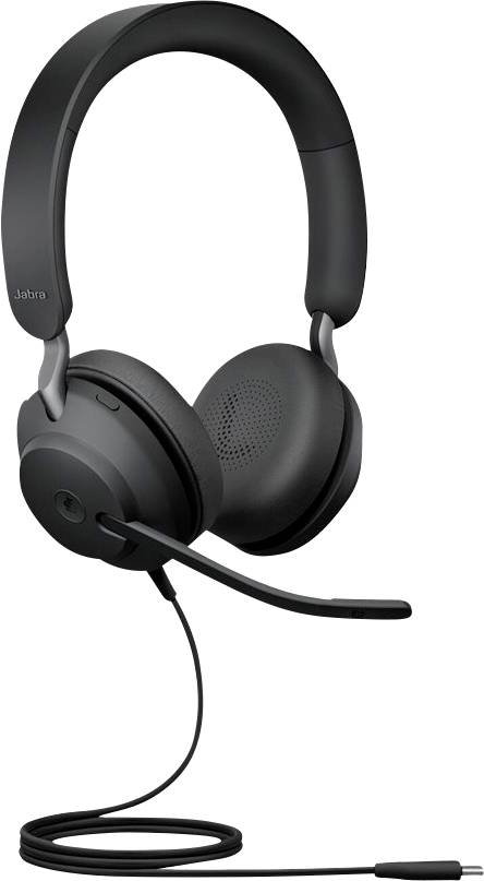 Jabra Headset Evolve2 40 SE USB-C MS Stereo schnurgebunden