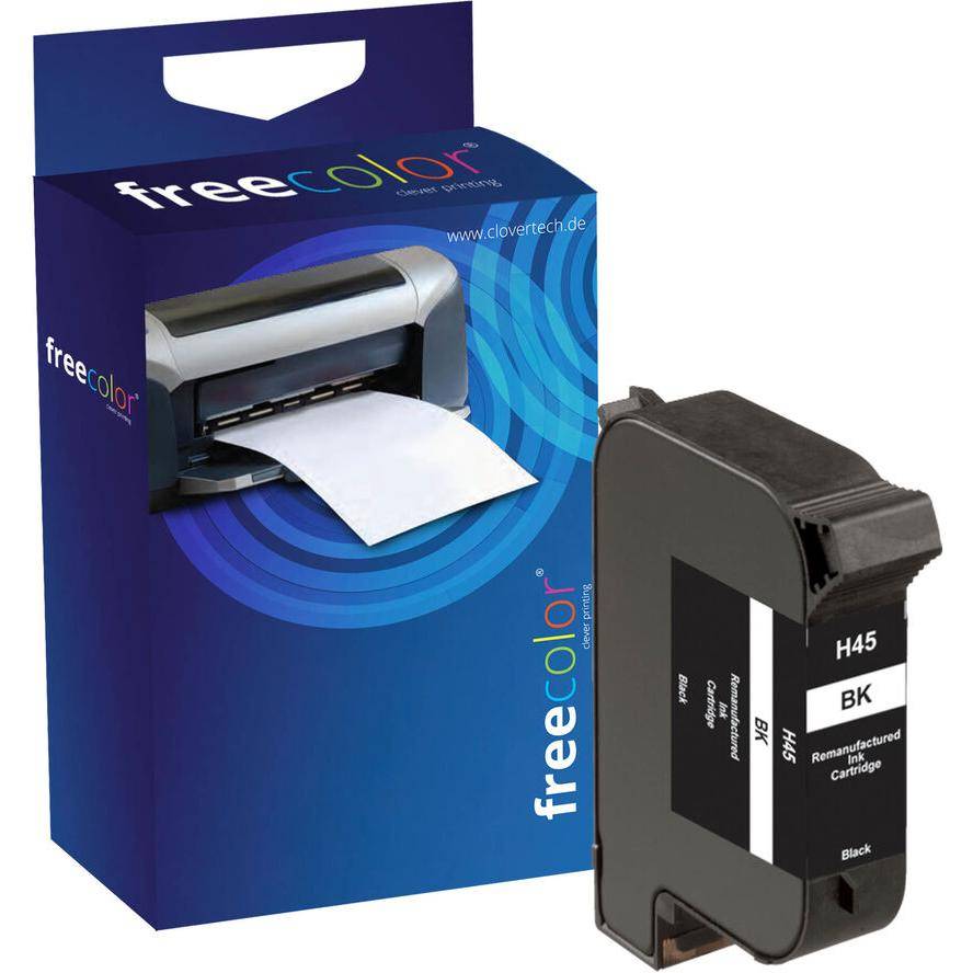 Freecolor Patrone HP 45 black remanufactured Freecolor Patrone HP 45 black remanufactured