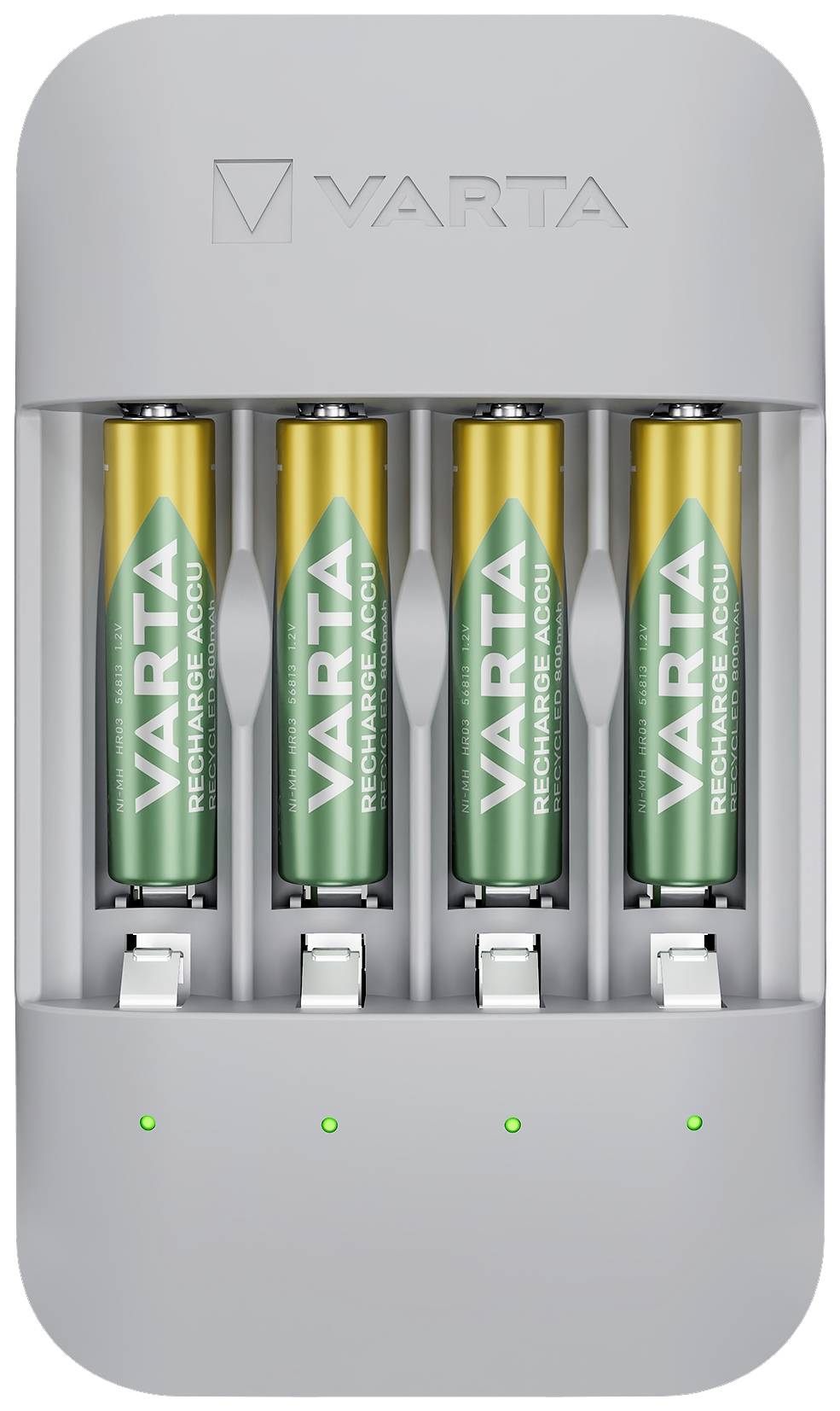 Varta Ladegerät Eco Charger Pro Recycled 4x AAA 56813 800mAh