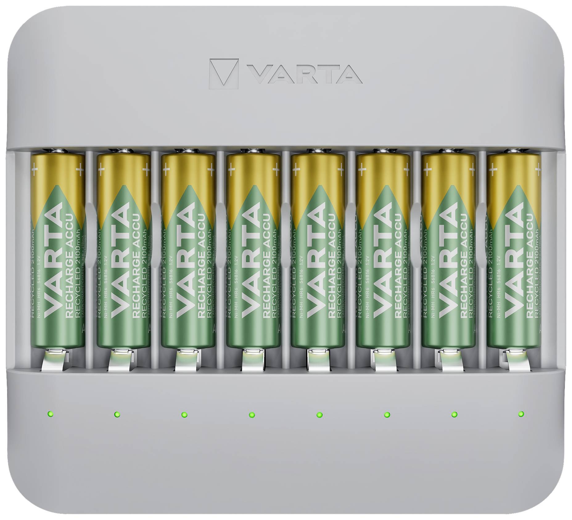 Varta Ladegerät Eco Charger Multi Recycled 8xAA56816 2100mAh