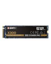 Emtec SSD M.2 NVMe PCIe 3.0 X300 512GB Intern retail - ECSSD512GX300