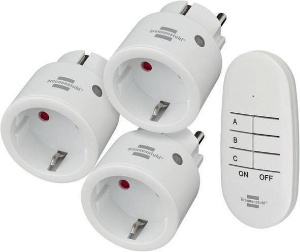 Brennenstuhl Funkschaltset MINI 4-teilig 2300W Brennenstuhl Funkschaltset MINI 4-teilig 2300W