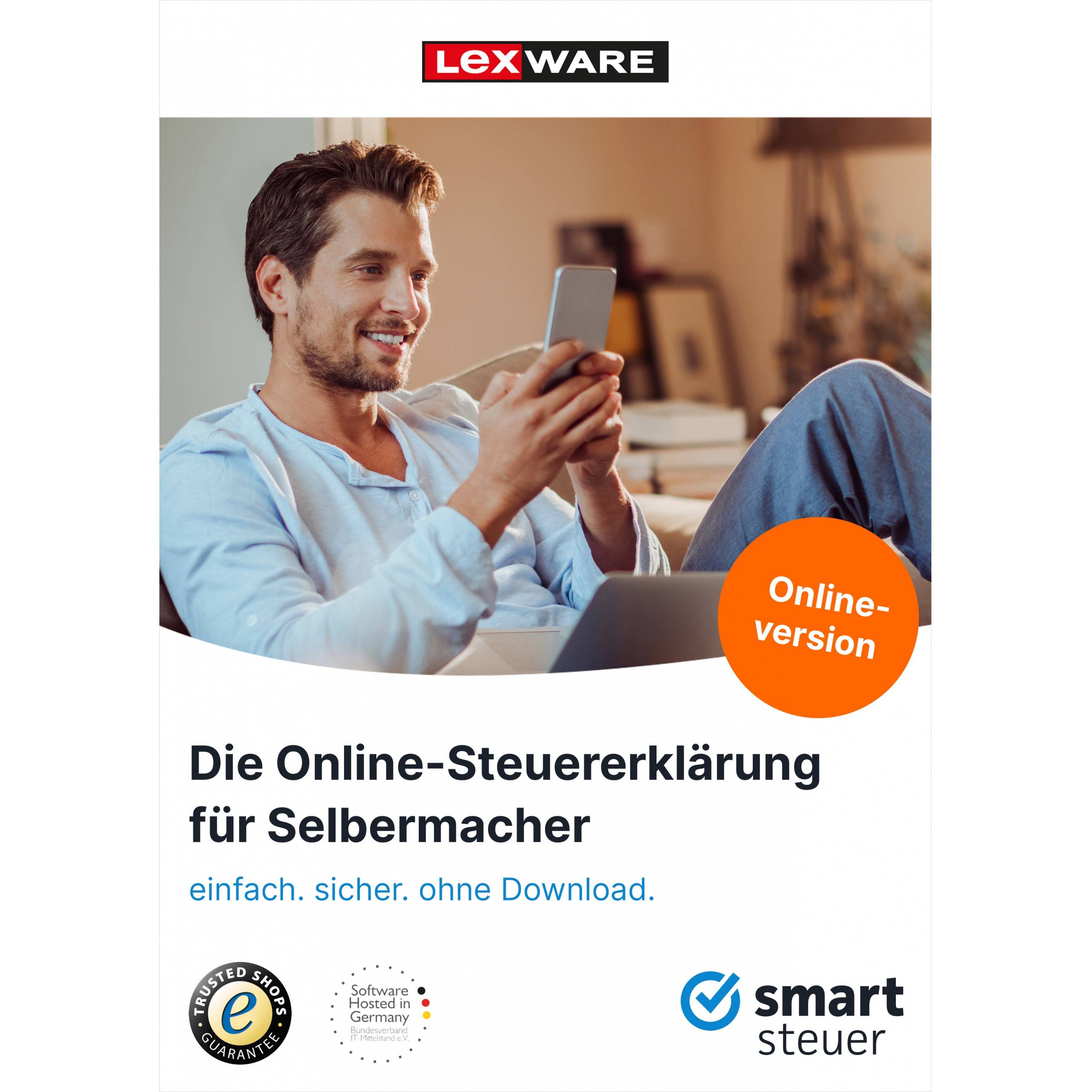 Lexware ESD Smartsteuer 2024 -Steuererklärung für 2023 - 03953-2012