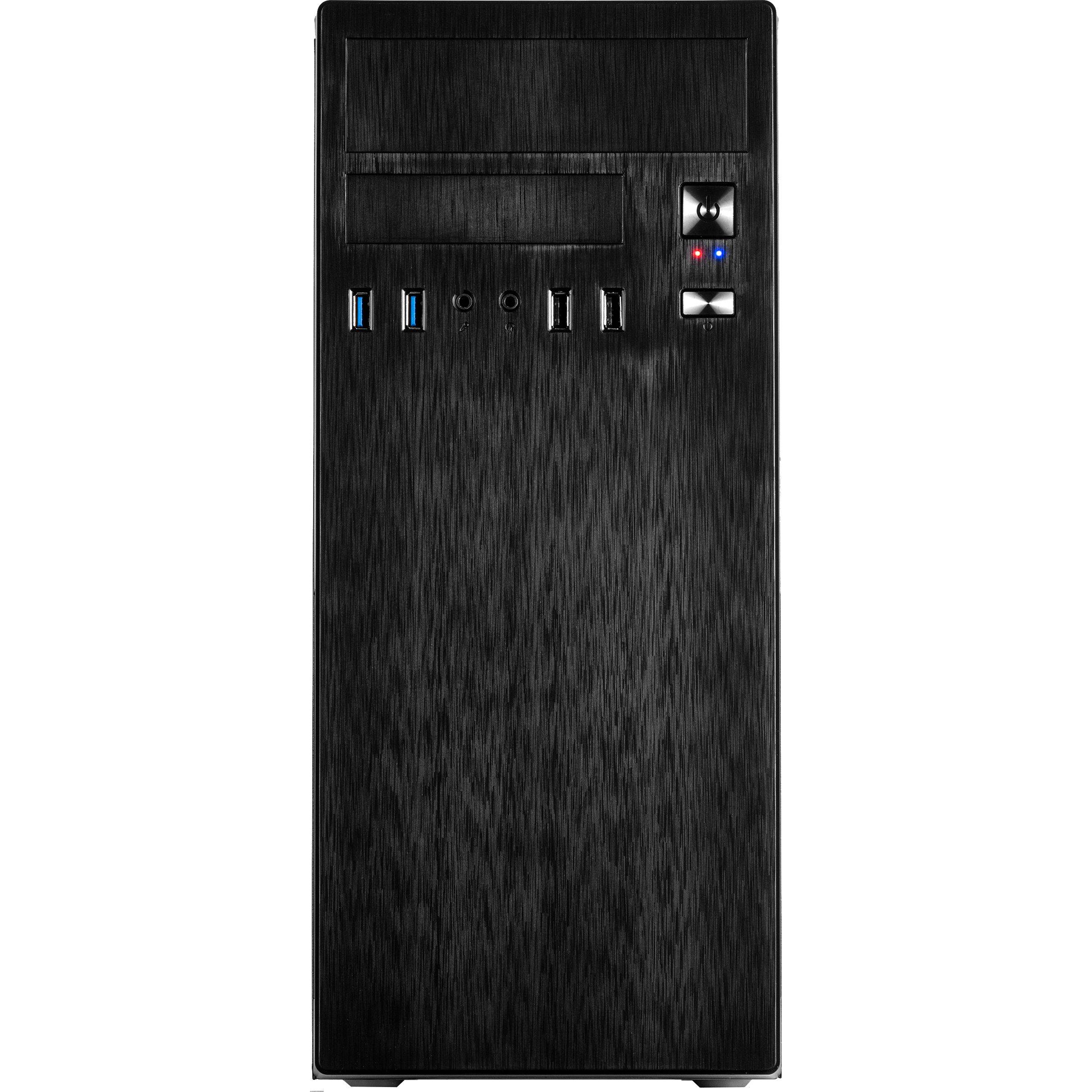 Inter-Tech Geh IT-2812 Business, Mainboards bis ATX, schwarz