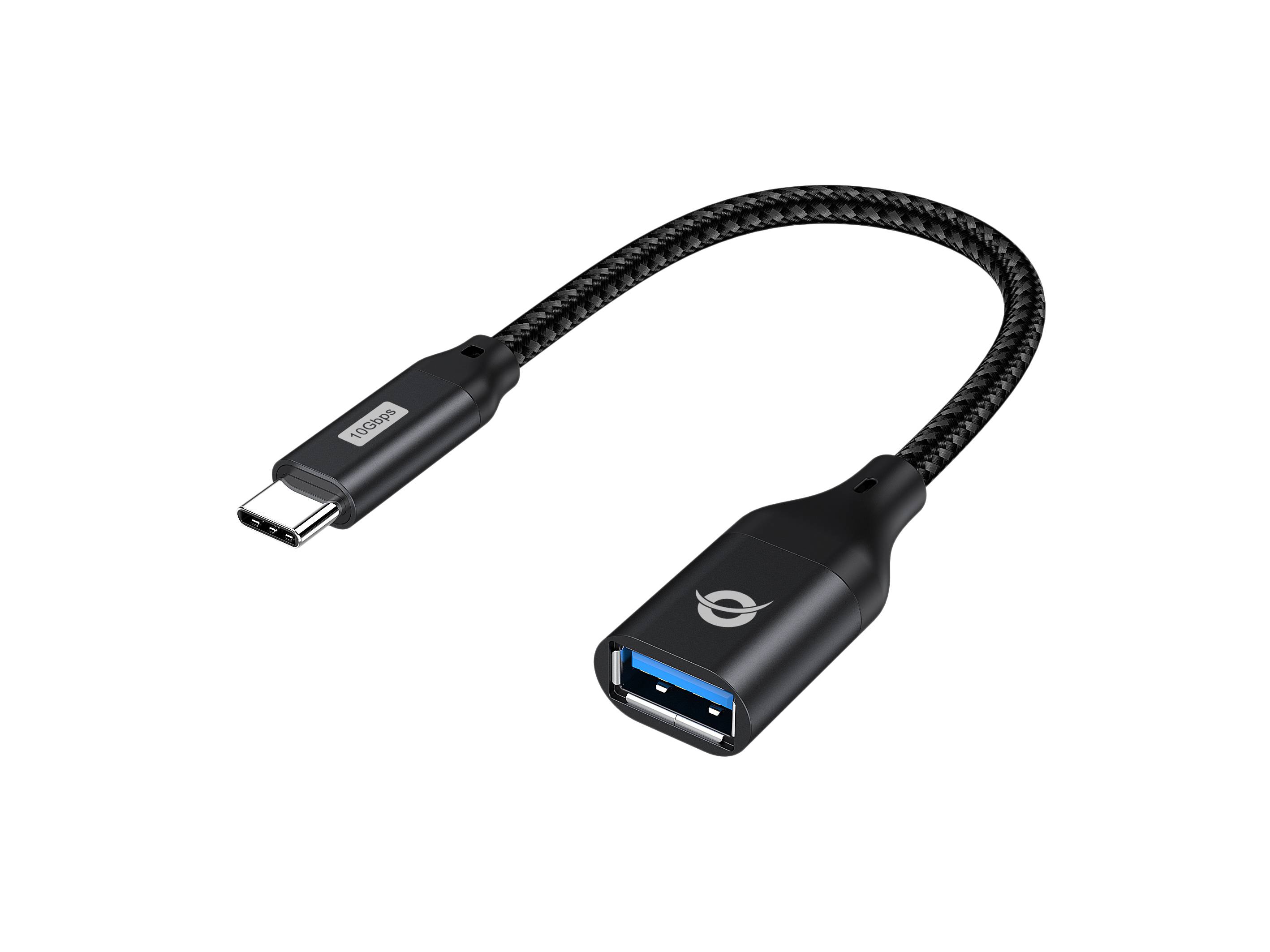 4015867236291 - CONCEPTRONIC Adapter USB-C -> USB-A 30 OTG 10Gb s schwarz 4015867236291 - CONCEPTRONIC Adapter USB-C -> USB-A 30 OTG 10Gb s schwarz