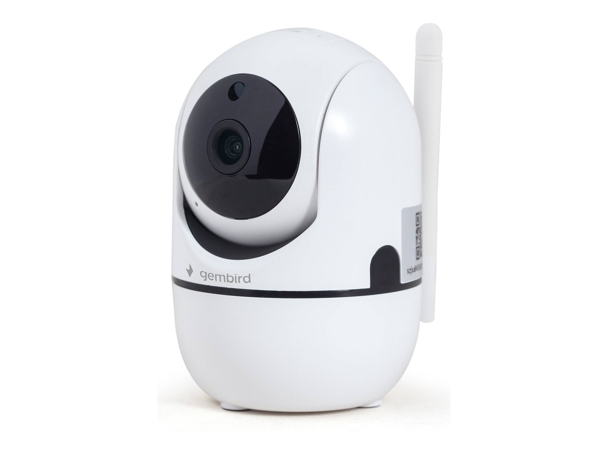 gembird Smart Home WiFi-Kamera, 355°drehbar,1080p,weiß Haus Automatisierung