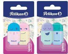 Pelikan Squeezy You Radierer 2 St. sortiert auf Blister - 606219
