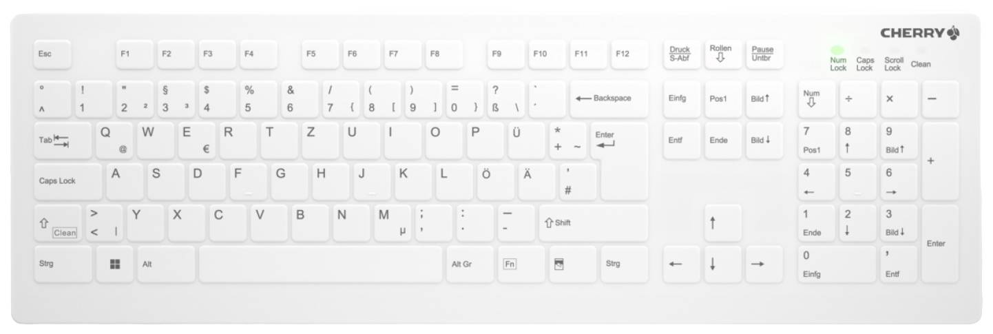 Contour ACTIVE KEY MTA AK-C8112 Wireless DE-Layout weiß
