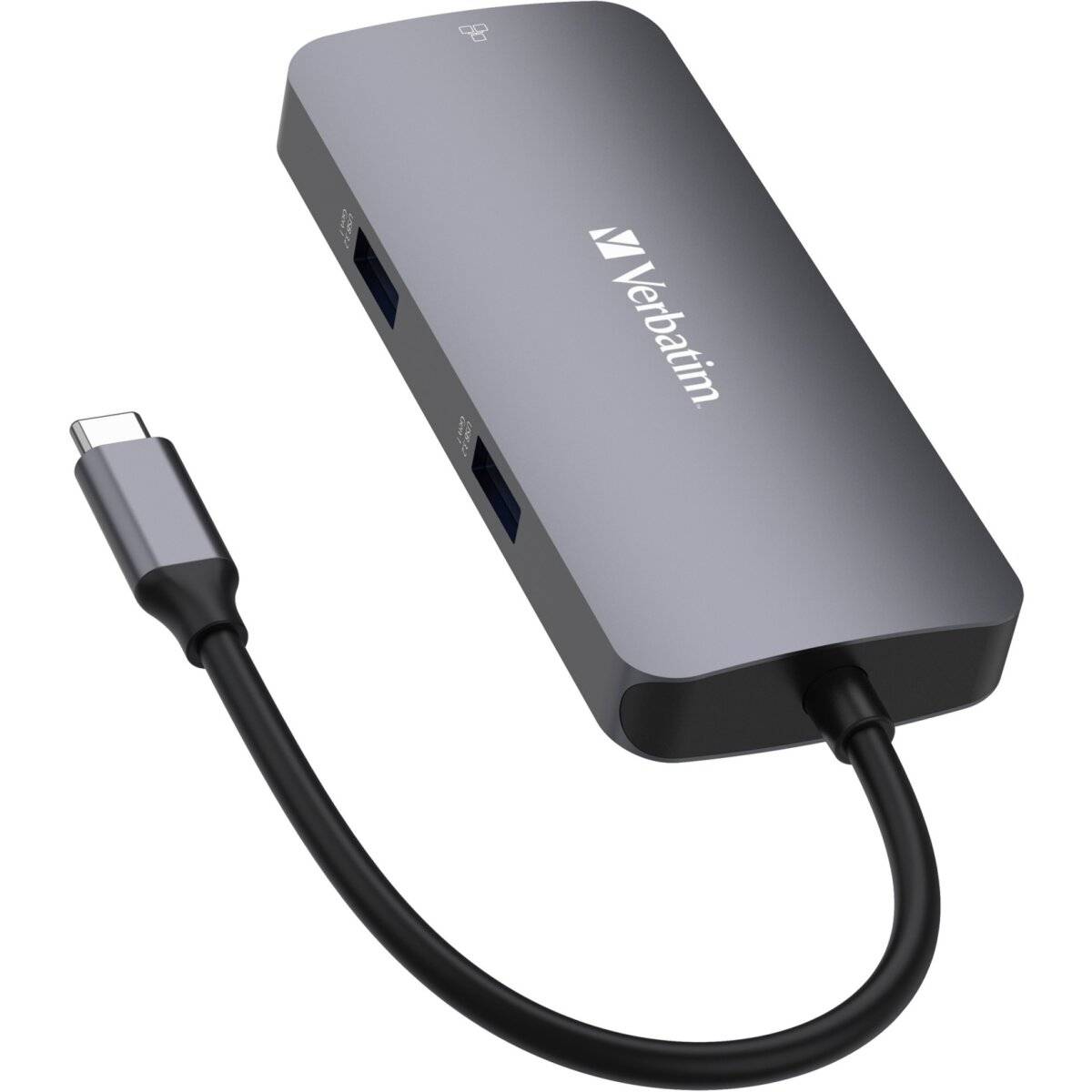 USB-C PRO Multiporthub Verbatim mit 5-Anschlüssen retail - 32150