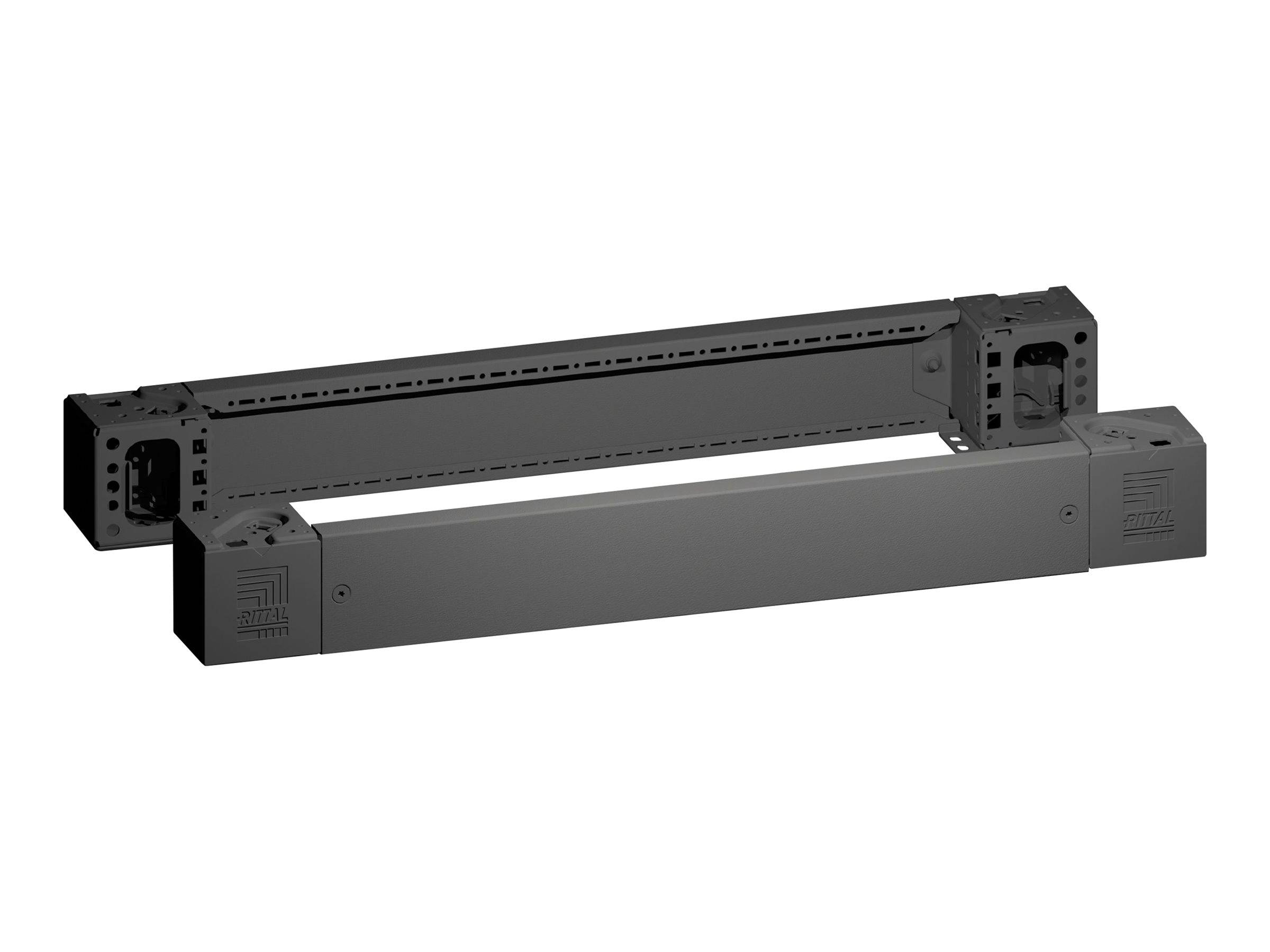 Rittal VX Sockel-Eckstück mit Sockel-Blende H 100mm B 800mm