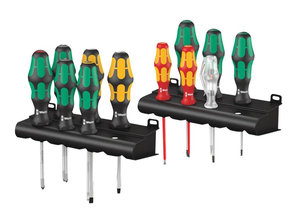 Wera Kraftform Schraubendreher Allround Set XXL 2, 12-tlg - 05051011001
