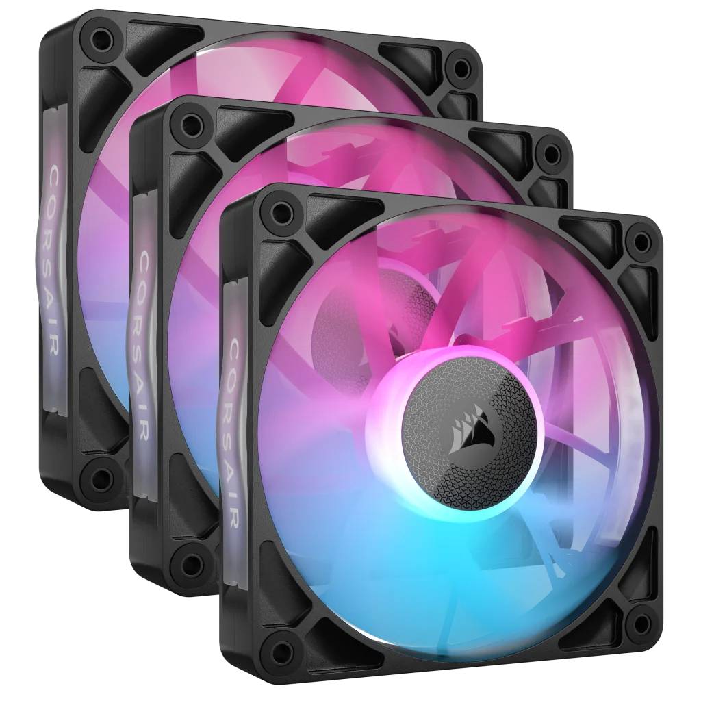 0840006680925 - iCUE LINK RX120 RGB PC-Gehäuse-Lüfter Schwarz (B x H x T) 120 x 120 x 25 mm inkl LED-Beleuchtung 0840006680925 - iCUE LINK RX120 RGB PC-Gehäuse-Lüfter Schwarz (B x H x T) 120 x 120 x 25 mm inkl LED-Beleuchtung