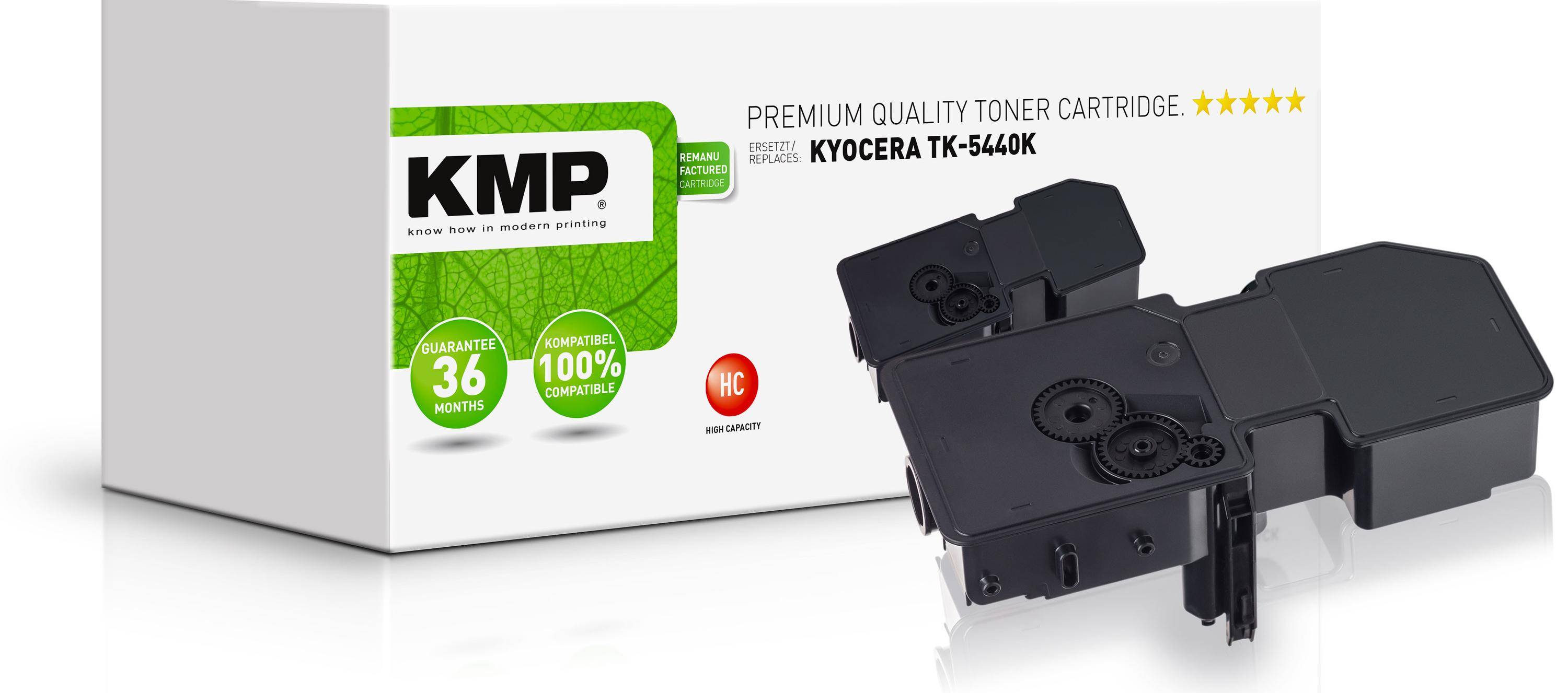 KMP Toner Kyocera TK-5440K PA2100/MA2100 Serie black remanufactured