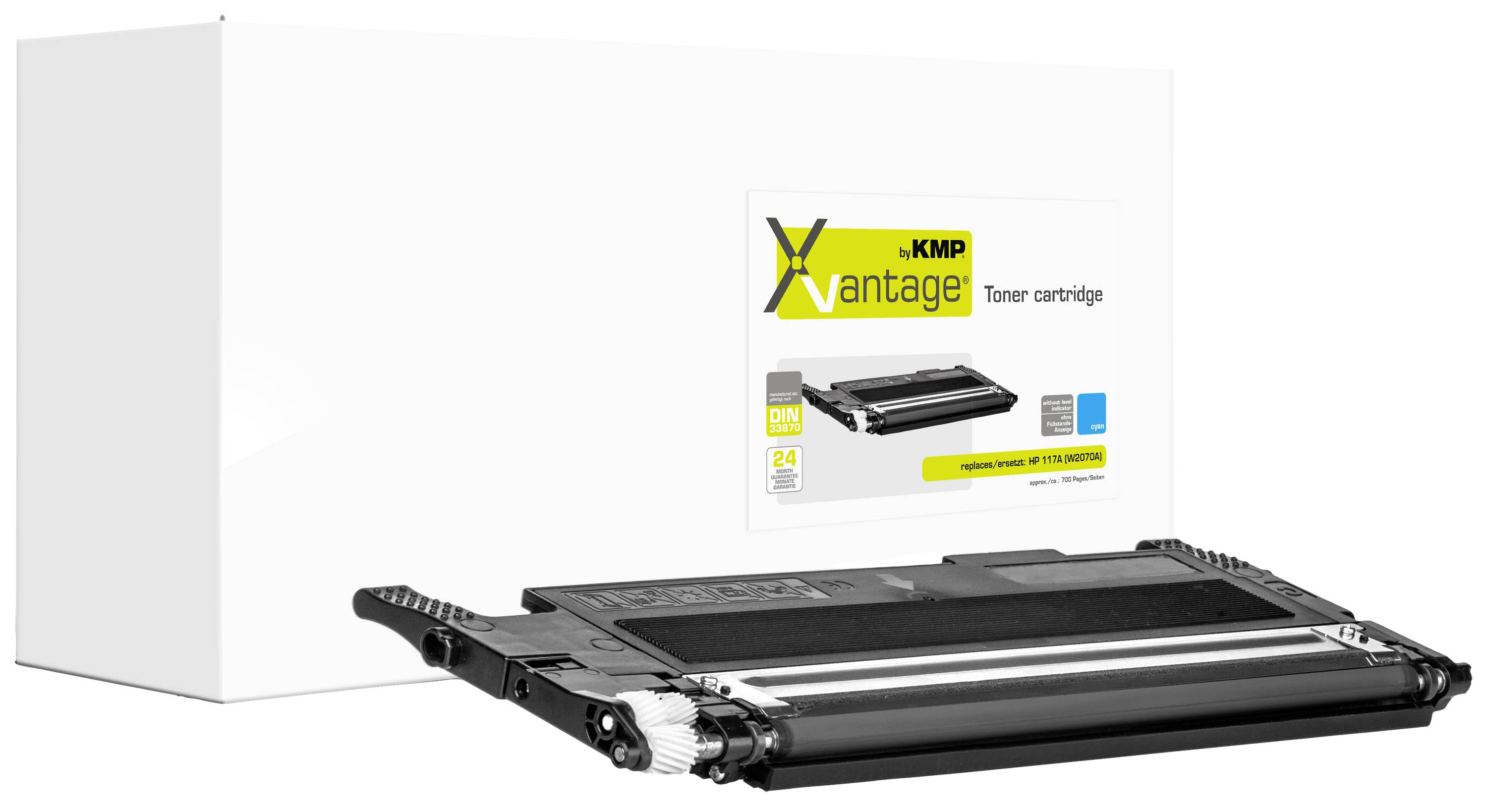 KMP XVantage Toner HP117A (W2071A) 700 Seiten cyan KMP  (BILD1)