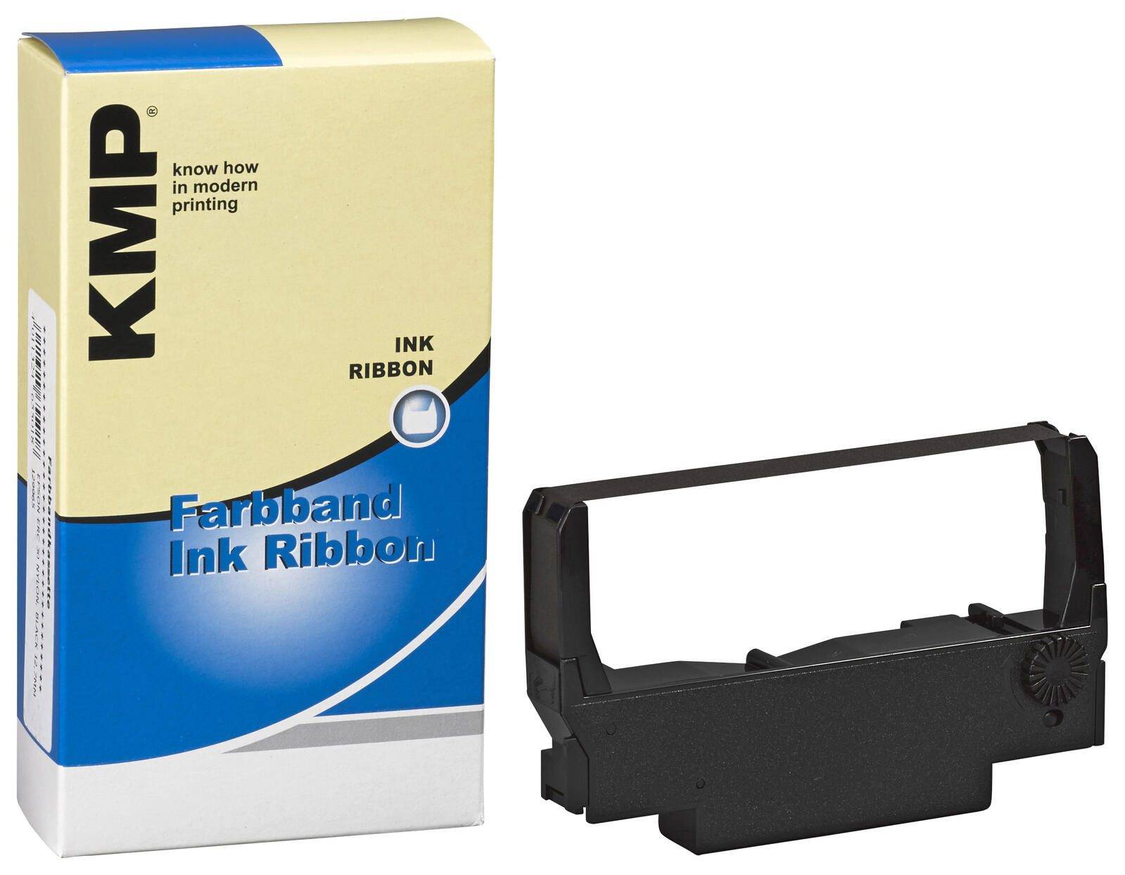 KMP Farbband Epson ERC 30 black kompatibel - 0655,0101