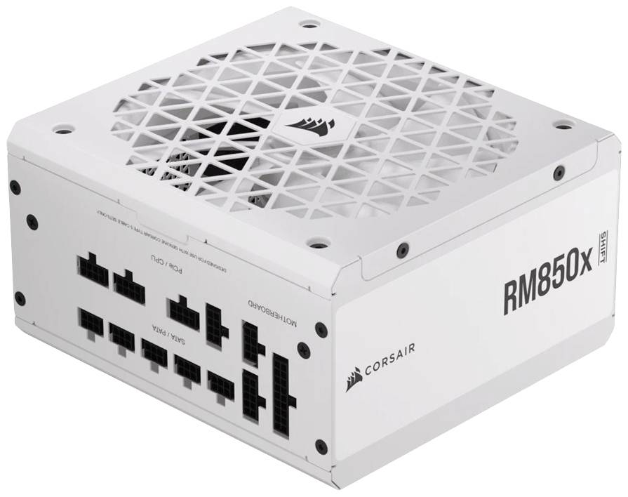 CORSAIR Netzteil 850W RM850x Shift White Modular 80+ Gold CORSAIR Netzteil 850W RM850x Shift White Modular 80+ Gold