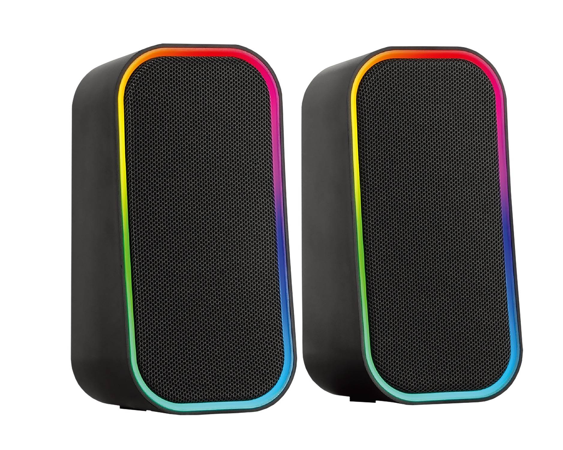 Speedlink Gaming Lautsprecher TOKEN RGB, Stereo, schwarz retail