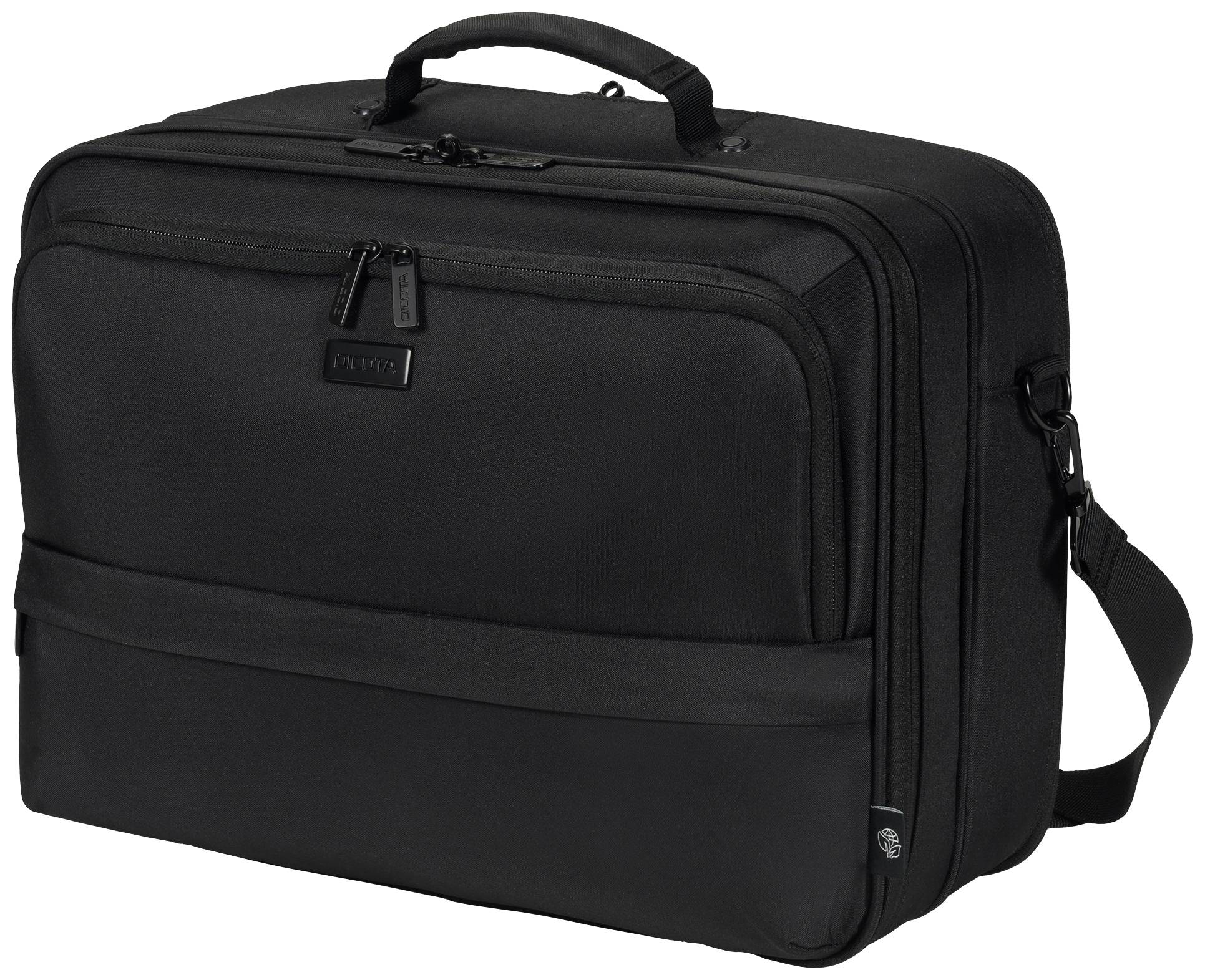 Dicota Multi Twin Eco CORE Clamshell 14-16 black