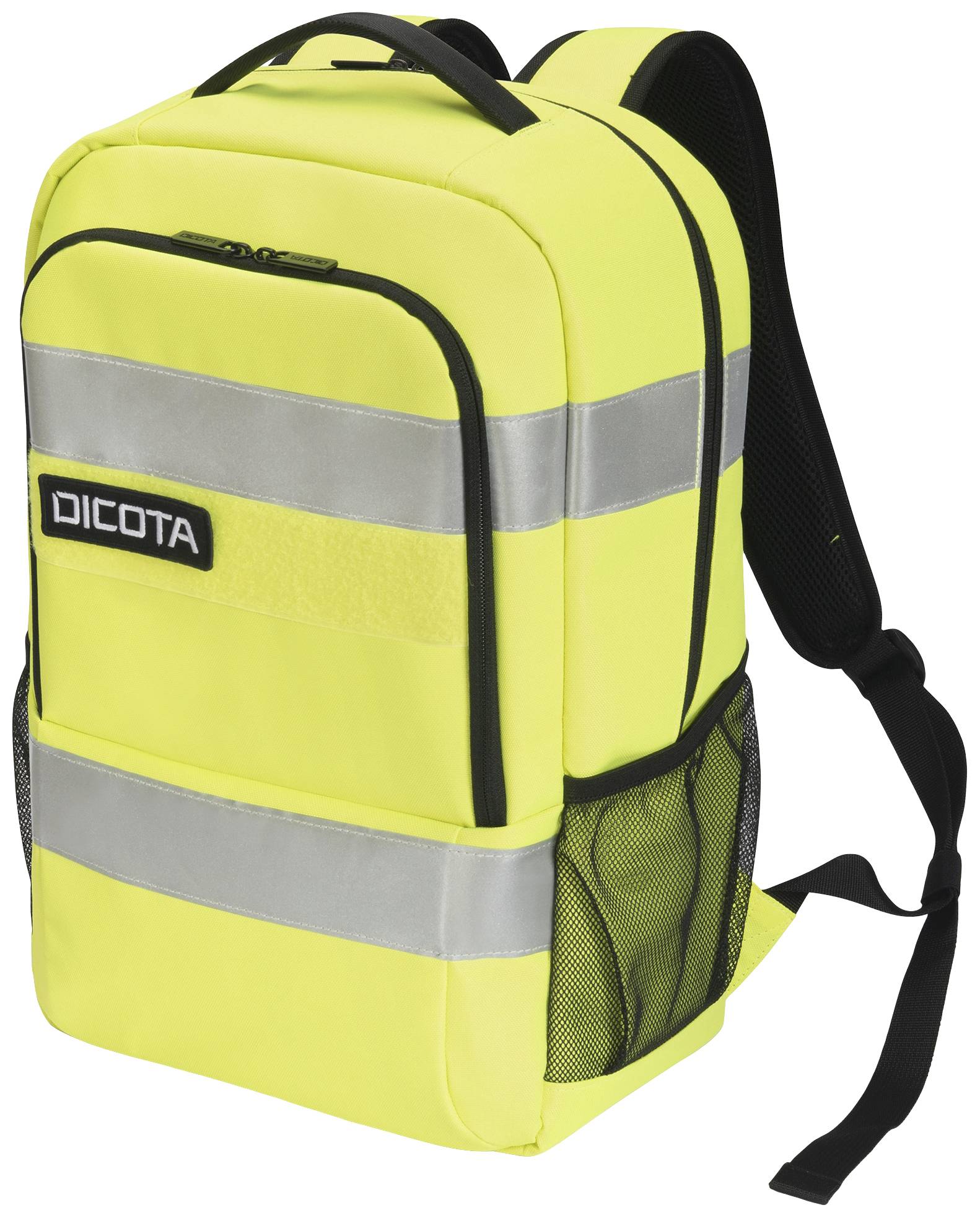 Dicota Backpack HI-VIS Base 24 litre yellow